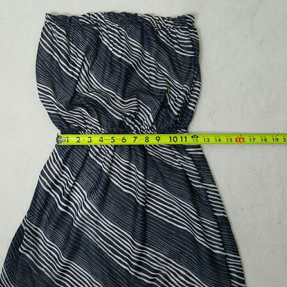 GAP Summer Dress Blue/White Size M - Picture 4 of 8